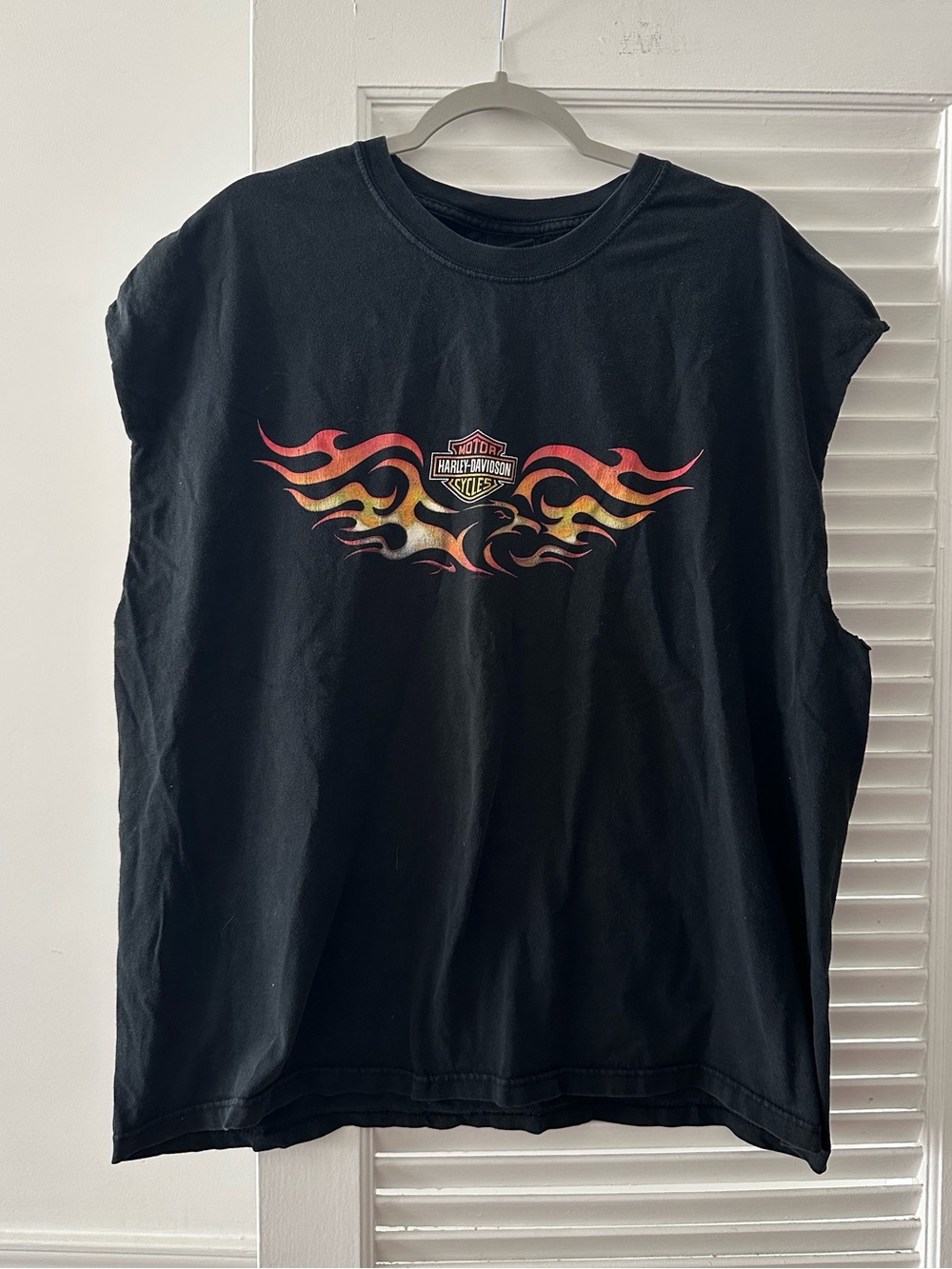 Vintage Harley-Davidson Carson City Nevada Cut-Off Tee
